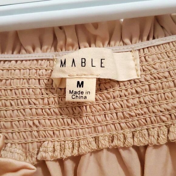 Mable womans smocked dress, size medium - Picture 2 of 4